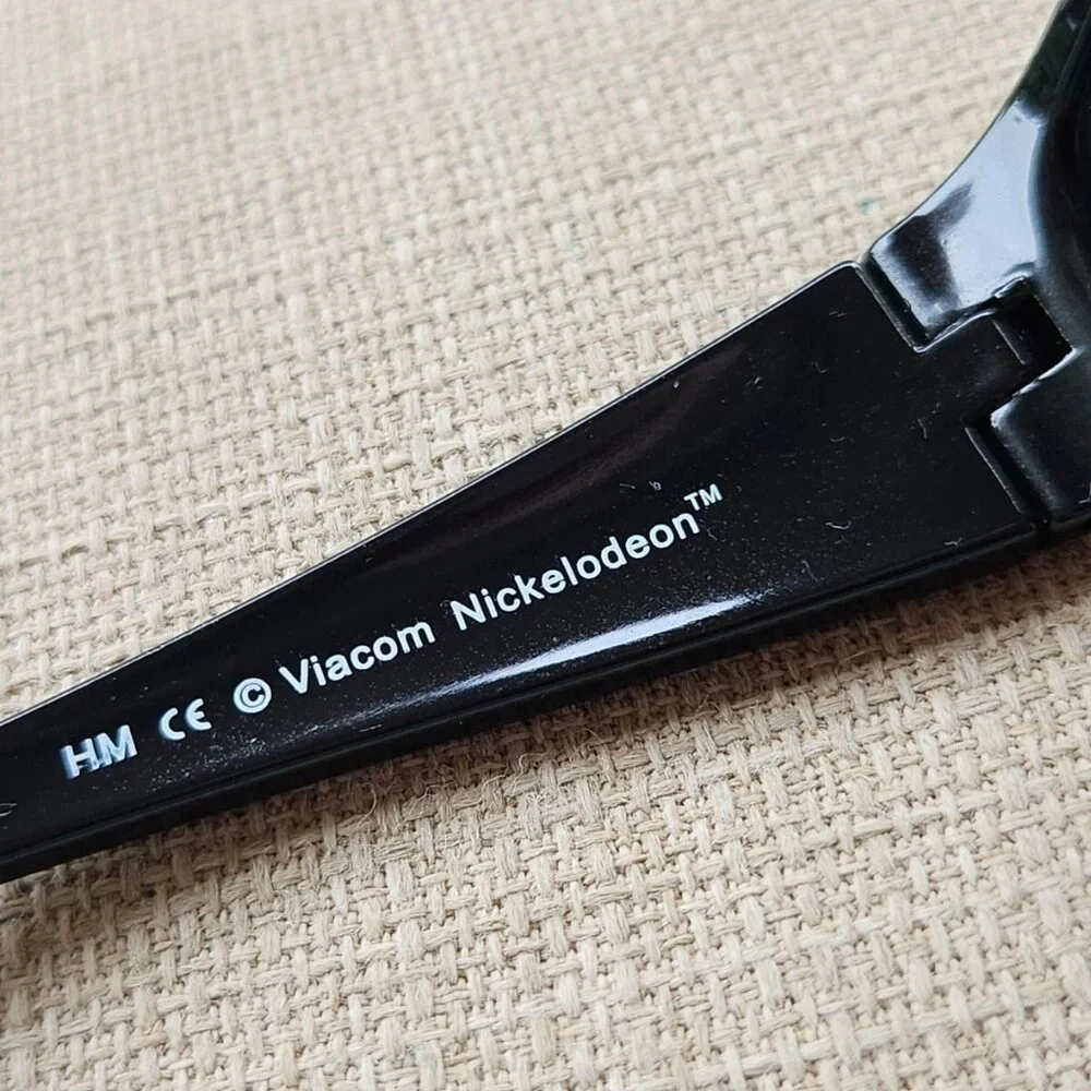 Nickelodeon Viacom Kids Toddler Sunglasses ENERGY Black 49[]16 120 NWT